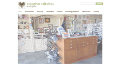 Desktop Screenshot of creativestitchesandgifts.com